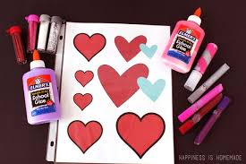• window clings may dry out over time. Diy Valentine S Day Window Clings Happiness Is Homemade