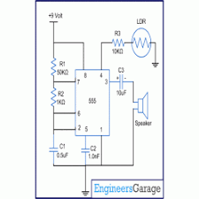 If there is no light, ldr provides a very high resistance and if there is light, it provides very little resistance. Pin On Electronic Circuits