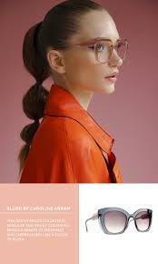 CAROLINE ABRAM, Parisian designer of eyewear