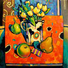 Rest in peace terrance clarke. Terence Clarke Orange Box Contemporary Artists Colorful Art Art