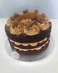 Chocolate Cake With Lotus Biscoff Buttercream Biscoff Cake Cake Baking
