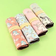 Unicorn Roll Up Pencil Case Roll Up Pencil Case Diy Pencil Case Japanese Pencil Case