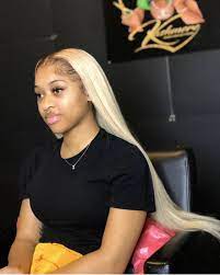 While black women like zoe kravitz, mary j blige, and beyoncé look flawless in their signature blonde hair, going 50 shades lighter than our natural hair color is frightening. India On Twitter Blonde Hair Black Girls Lace Hair Blonde Hair Color