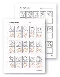 Drawing Practice Sheets 5 - Art Projects For Kids Art Handouts School Art Projects Art Lesson Plans
