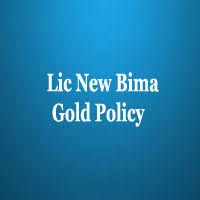 Lic New Bima Gold Policy Plan No 179 Lic24