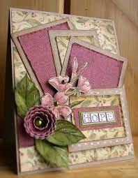 Paper Kraft K Company White Ink Brown Hand Made Greeting Cards Cards Handmade Card Craft