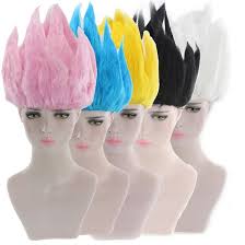 Dragon Ball Z Wigs Goku Super Saiyan Cos Short Hair Anime Wig Cosplay Costume Cz Super Saiyan Cos Costume Wigs Fancy Costumes Anime Wigs