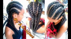 Braiding hair has always been popular among two braided buns on each side or two braids going back and gathered into beautiful weaving look the cornrows hairstyles can be simple, in the form of straight braids closely adjacent to the head from. How To 6 Straight Back Feed In Cornrows From Different Angles By Dy A Youtube