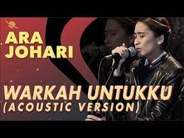 Download lagu ara johari warkah untukku mp3 dan mp4 video dengan kualitas terbaik. Ara Johari Warkah Untukku Acoustic Version Youtube