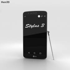 LG Stylus 3 Titan 3D model ...