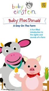 Baby Einstein Baby Macdonald A Day On The Farm Baby Einstein Baby Macdonald Vhs Walt Disney Video Https Www Amazon Com Dp B0000djzc7 Ref Cm Sw R Pi Dp U X Fbwzdbhapea0q Baby Einstein Einstein Kid Movies