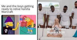 Maybe i'm gonna make a warriors meme series i will thinking about that. World Of Warcraft Classic Memes For The True Heads 28 Images Memebase Funny Memes