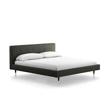 Tate California King Upholstered Bed 38 Reviews Crate And Barrel Upholstered Beds King Upholstered Bed Bed Frame With Storage