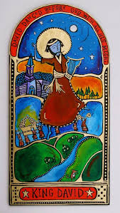 King David Is Part Of The Abbey Of The Arts Dancing Monks Series King David Was A Warrior Of Great Renown And A Poet And Musi King David Christian Art Prints