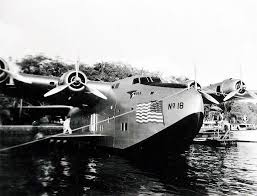 Pan Am Vliegboot In Hawai 1936 Flying Boat Wwii Aircraft Vintage Aircraft