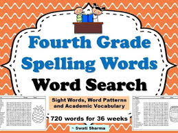 Find and circle the words. Fourth Grade Spelling Words Word Search Worksheets Teaching Resources