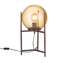 Wofi Standleuchte Ronda E27 Stehlampe Stehleuchte Chrom Kugel Glas