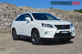 Engine type and required fuel. 2012 Lexus Rx 450h F Sport Review Performancedrive