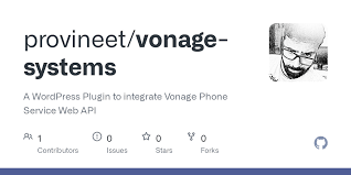Vonage supplies an analog telephone adapter which connects a customer supplied standard analog telephone to the internet and the vonage service. Github Provineet Vonage Systems A Wordpress Plugin To Integrate Vonage Phone Service Web Api