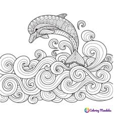Because there are 15 seahorse mandala designs to print and color, downloading each one individually would be annoying and time consuming. Sea Animals For Coloring