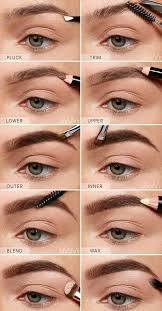 Call me crazy brow lady! How To Draw Eyebrow Step By Step Eyebrow Makeup Beautiful Makeup Brow Shaping Tutorial