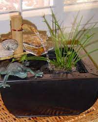 Container bowls for small scale water garden planting. Making A Pond In A Pot Hgtv