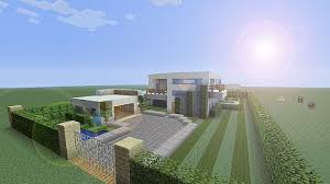 An Ultra Modern Mansion W Garden And Pool Minecraft Project 10 Images Minecraft Xbox 360 Garden Ideas 26456 Mansions Minecraft House Tutorials Modern Mansion