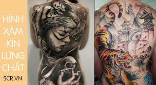 Full cánh tay hình xăm tạm thời tay dành cho nam nữ thực tế giả tatoos chiến binh sư tử hổ hoa tatoo miếng dán đen vật tổ người maori. Hinh XÄƒm Kin LÆ°ng Cháº¥t Tattoo Full LÆ°ng Cháº¥t Nháº¥t