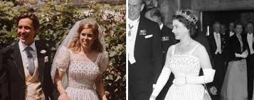 Queen elizabeth's wedding dress on display. Tiffany Haddish And Keira Knightley On The Red Carpet To Princess Beatrice Borrowing Queen Elizabeth S Wedding Dress Green Celebrities Championing Recycled Fashion South China Morning Post