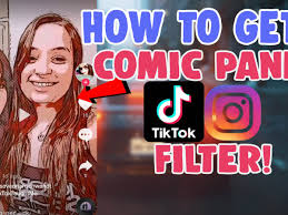 How To Get Tiktok Cartoon Comic Panel Filter And Instagram Salu Network