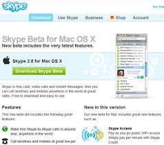 It's super handy in the fact that it enabl. Skype 2 8 Beta Llega A Mac Os X Gizmos