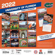 Florida Gators 2022 Schedule Florida Gators 2022 Wall Calendar - Calendars.com