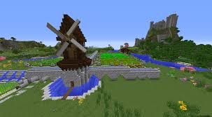 A wrench can be used to change the spin direction of the windmill. Does Anyone Else Use The Better With Mods Screw Pump This Is My New Pump Tower That Feeds My Farm S Aqueduct Sevtech Ages Album On Imgur