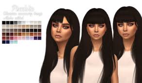 My Sims 4 Blog Accessory Bangs Edit By Pixelslie Sims Hair Sims 4 Black Hair The Sims 4 Skin