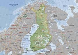 La svezia è una monarchia parlamentare (de jure dal 1975, ma di fatto dal 1917). Finlandia Carta Geografica Mappa Finlandese
