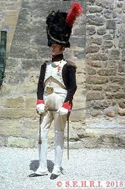 Officier Chasseurs A Pieds De La Garde Imperiale First French Empire Military Uniform Napoleon