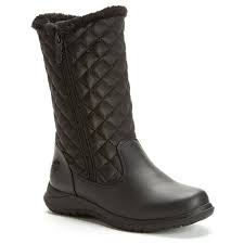Totes Jamie Quilted Waterproof Winter Boots Women