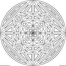 Geometrip Com Free Geometric Coloring Designs Circles Geometric Coloring Pages Mandala Coloring Pages Designs Coloring Books