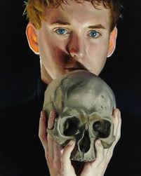 Terry Strickland Art — A crop of one of my Hamlet paintings from a few...