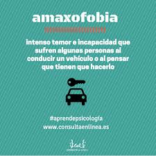 See more of stop amaxofobia. Amaxofobia Te Da Panico Lo De Conducir No Eres El Unico Psicologia Consulta En Linea