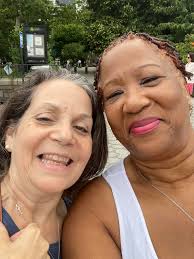 Randy and I hanging at Carl Schulz Park