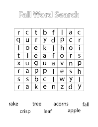 Pin By Best Coloring Pages On Cause I Have A Little Girl In 2020 Fall Word Search Fall Words Easy Word Search