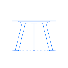 The wide collection comprises beautifully tables for coffee shops. Cafe Tables Dimensions Drawings Dimensions Com