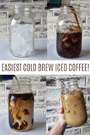 Fill the glass ¼ to ½ full of coffee concentrate (depending on how strong you like your iced coffee). How To Make A Cold Brew Iced Coffee At Home Coffee Drink Recipes Cold Brew Iced Coffee Cold Coffee Recipes