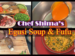 Add the already washed bitter leaves, one spoon of ground dawadawa (local ingredients), taste for salt and pepper. How To Make Egusi Soup With Fufu Snack Flicks Videos