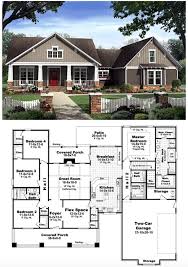 Ranch Style House Plans Are Typically Single Story Homes With Rambling Layouts Open Floor Pla Bungalow Floor Plans Craftsman Style House Plans New House Plans