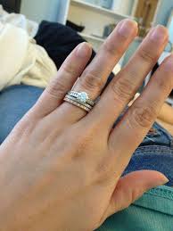 Mismatched Wedding Rings And Engagement Ring Rose White Yellow Gold Mismatched Wedding Bands Rings Wedding Bands