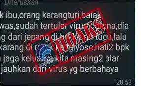 Pabrik tisu membuat kotak tisu dengan keterangan pl=48cm, pt=32cm, dan lt=24cm warna yang sama. 24 Hoax Tentang Virus Corona Yang Tersebar Di Jawa Tengah