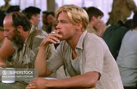 BRAD PITT in SEVEN YEARS IN TIBET (1997), directed by JEAN-JACQUES ANNAUD.  - SuperStock