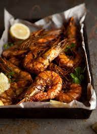 Oven Roasted Peri Peri Prawns Prawn Dishes Prawn Recipes Wood Fired Oven Recipes